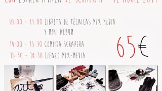 Taller MIXED MEDIA a SCRAP I PEBRE!