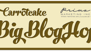 Bigbloghop carrot cake scrap & friends