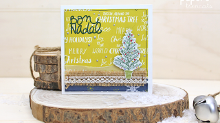 Tarjeta sobre para Navidad