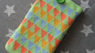 Una funda de ganxet per la tablet