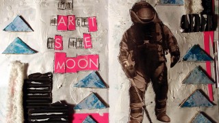 Art Journal page 'My target is the Moon'