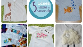 5 idees per decorar una samarreta de bebe