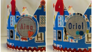 Oriol + Aina = 1 corona d'aniversari