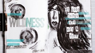 Art journal challenge nº48 - WILDNESS